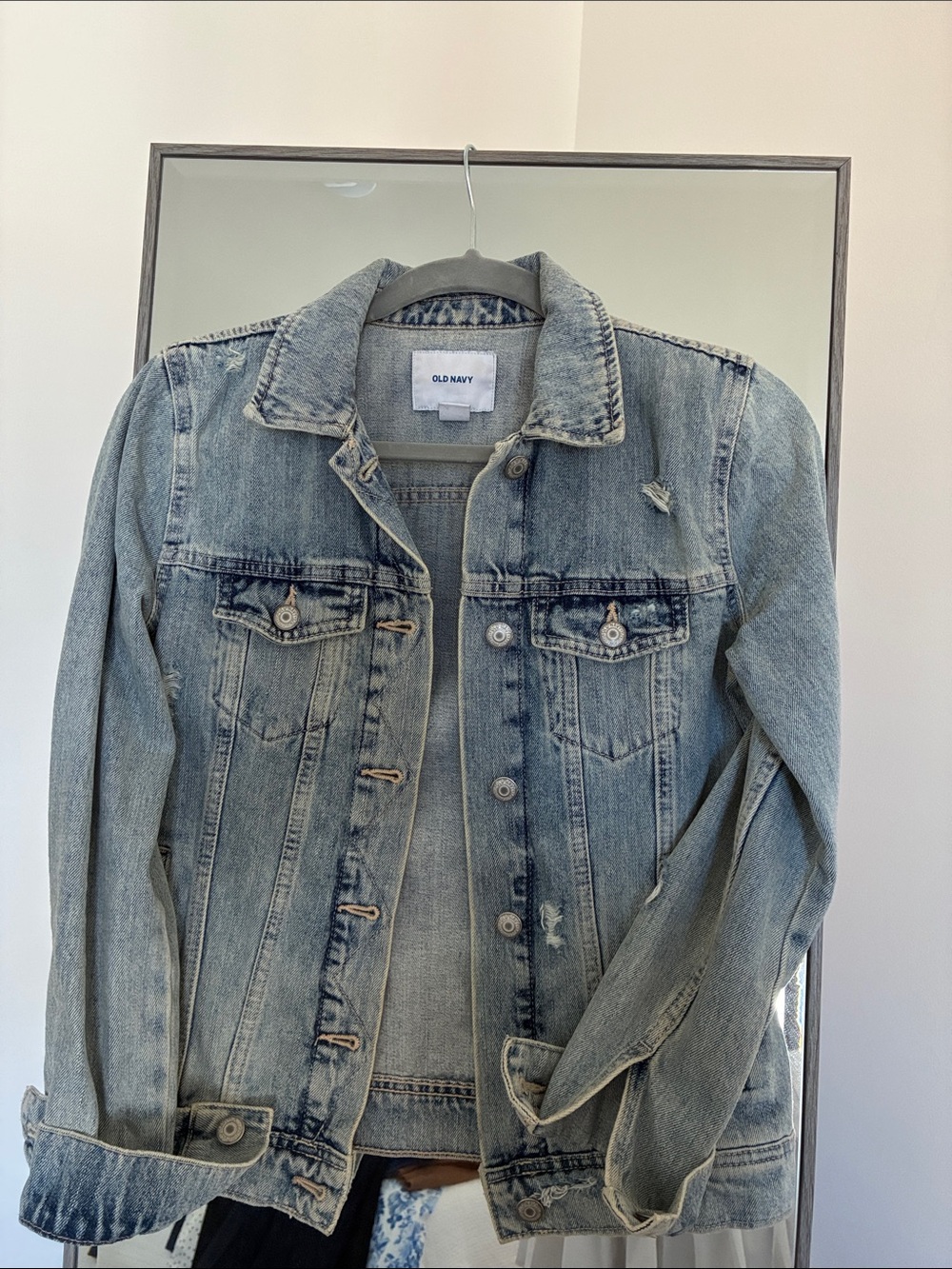 Old Navy Light Wash Denim Jacket - Faded Blue
